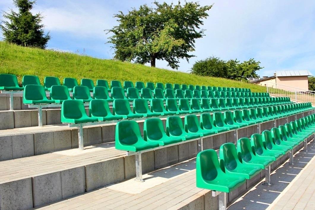 Scaun stadion perete dublu de spătar 